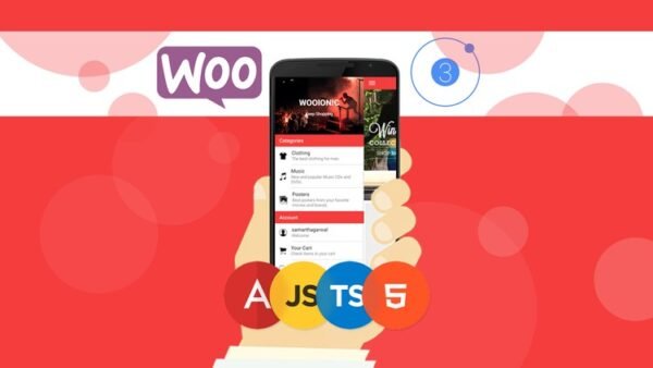 Ionic 3 Apps for WooCommerce: Build an eCommerce Mobile App Course